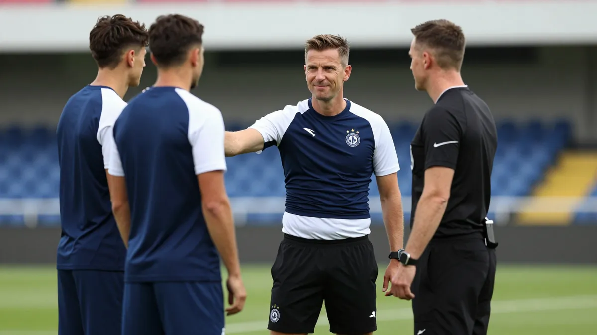 Crusaders FC Manager Hails Brave Referee After Last-Gasp Leveller