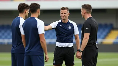 Crusaders FC manager Declan Caddell praises referee Niall Devlin for a brave decision that helped his team beat Ballymena...